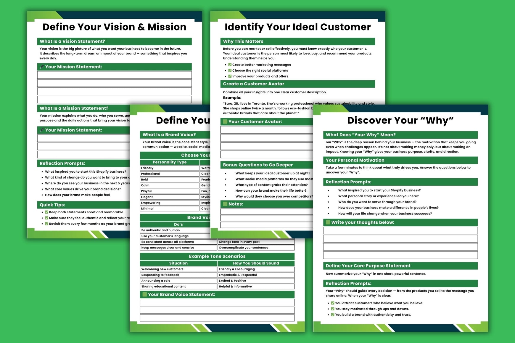 Shopify Business Workbook for Success