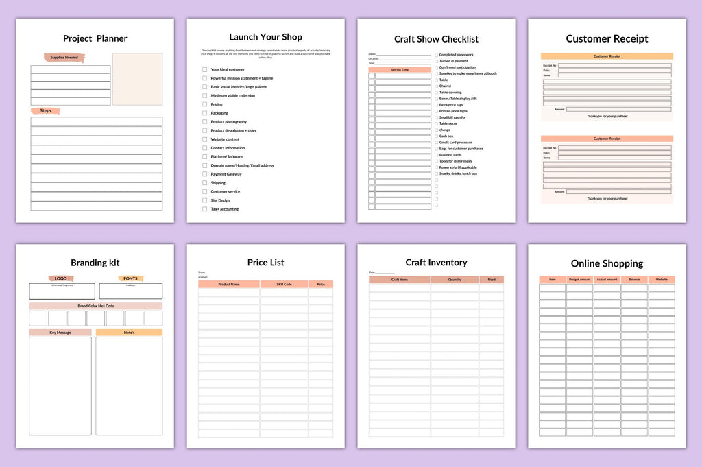 Craft Business Planner