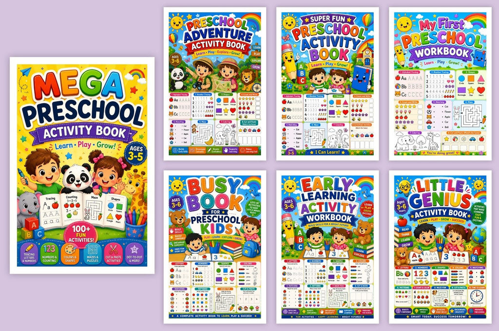 Mega Preschool Activity Book