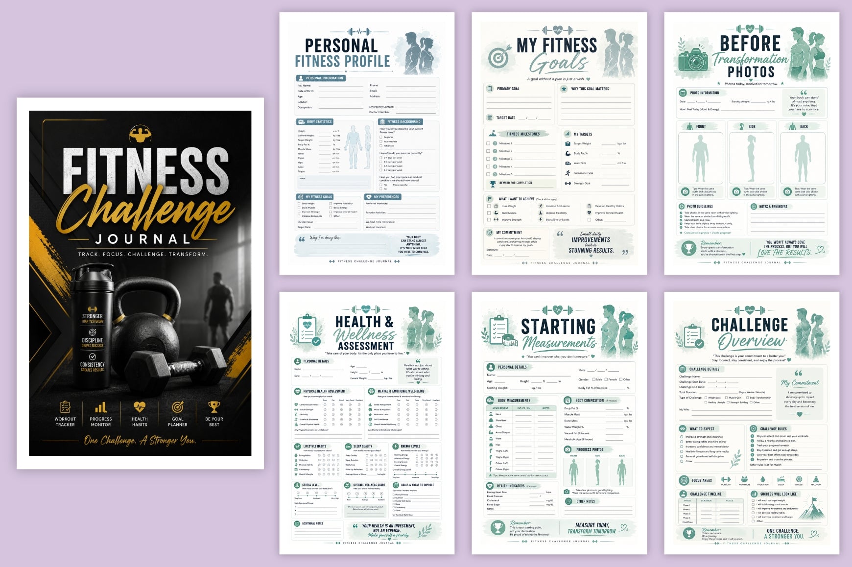 Fitness Challenge Journal