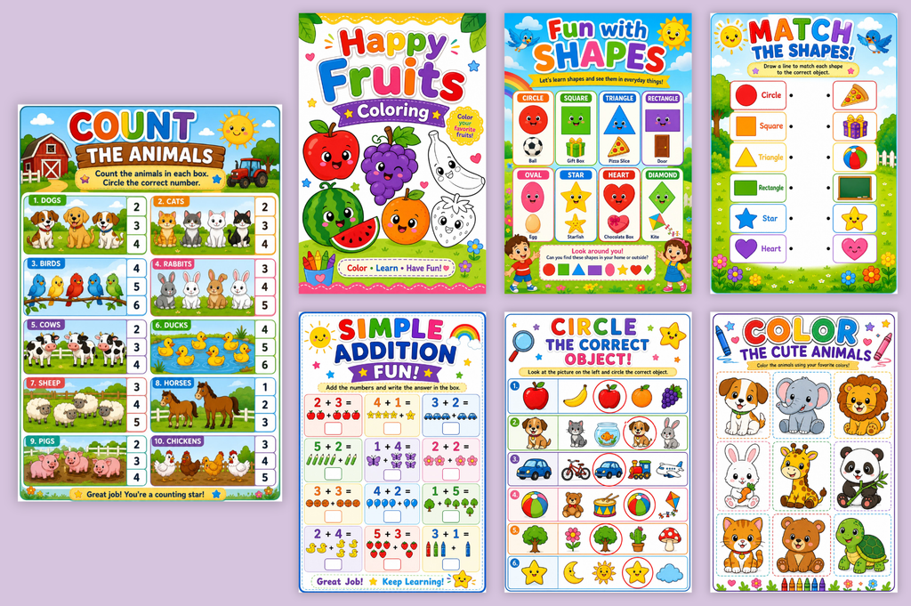 Amazing Activity For Kids Book