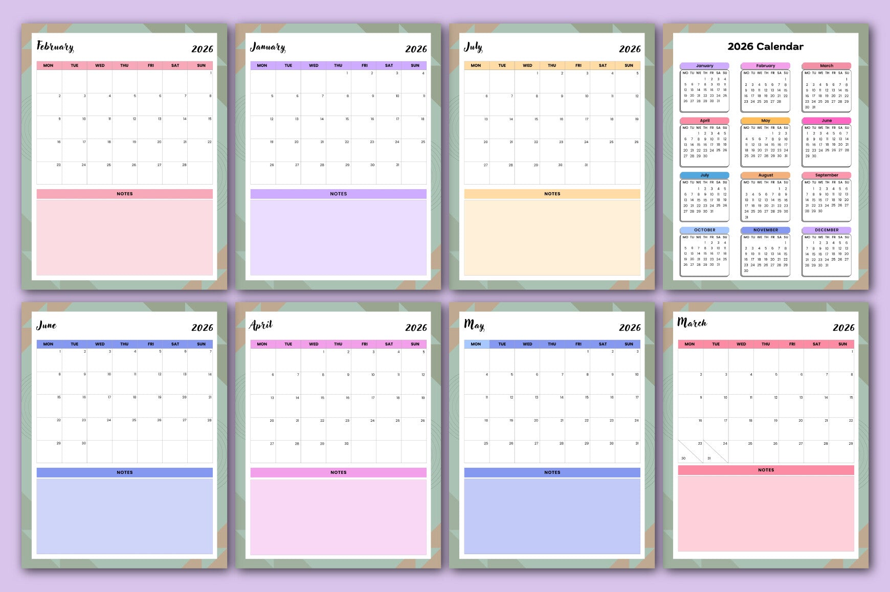 Home Management Binder Planner