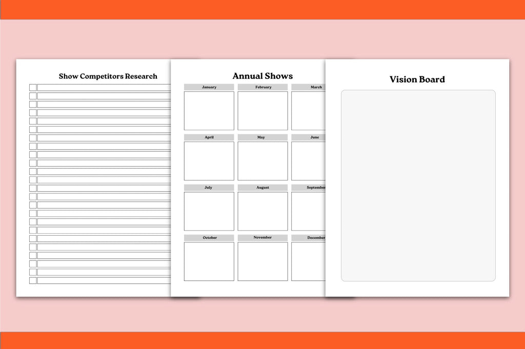 Craft Fair Planner
