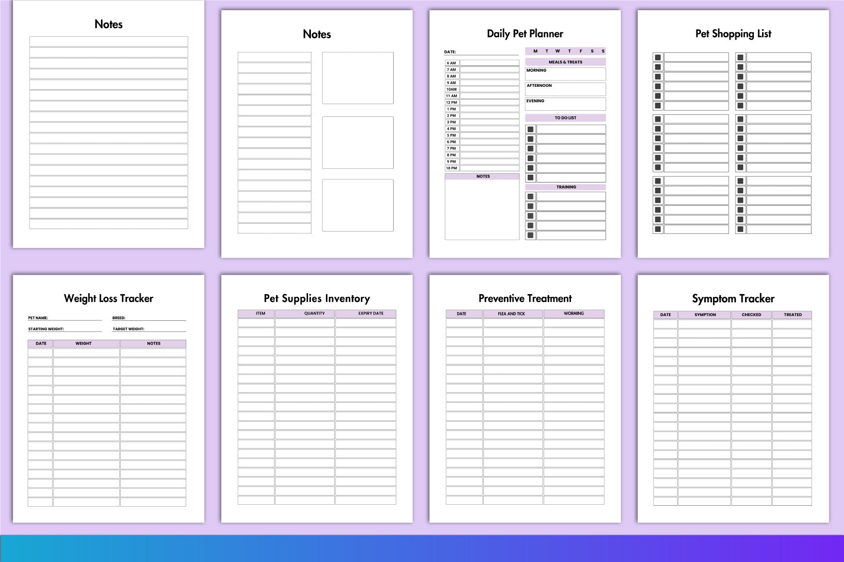 Pet Care Planner