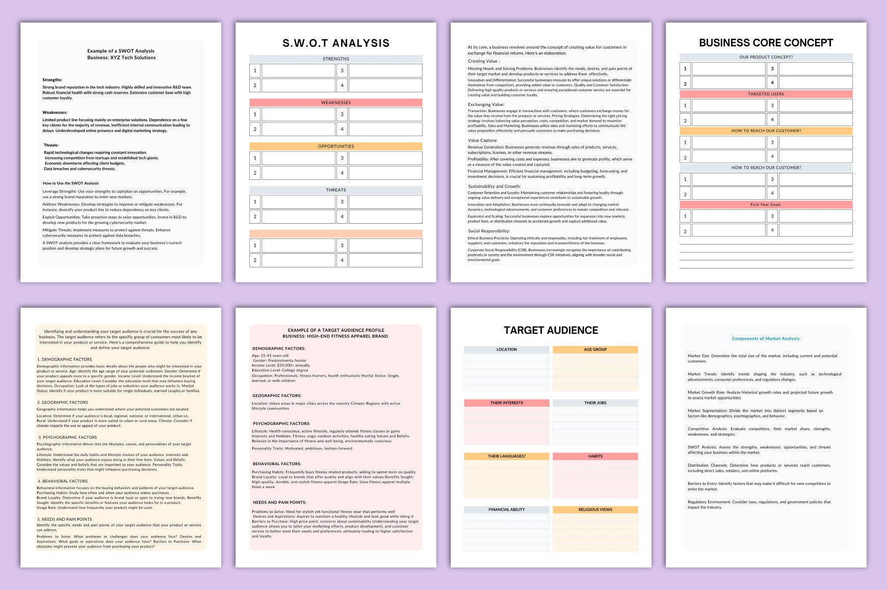 Business Workbook Guide
