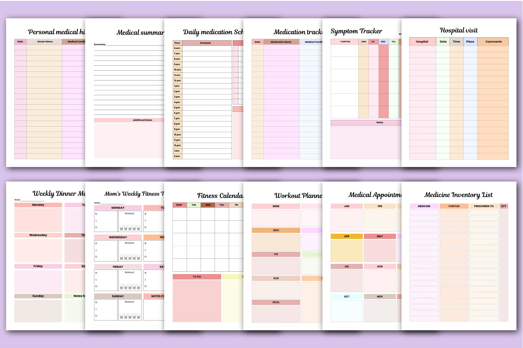 Mom Planner Organizer