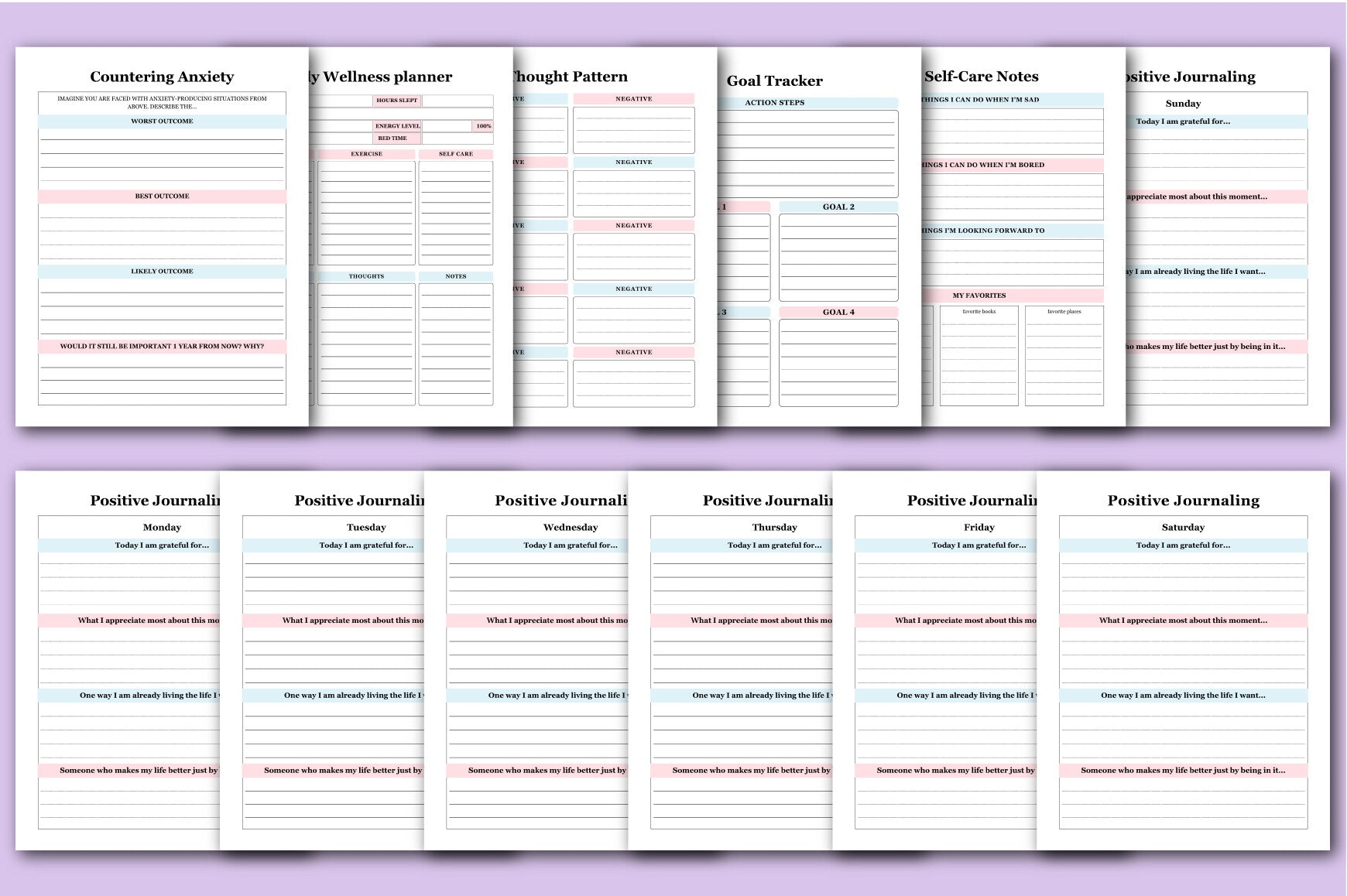 CBT Anxiety Workbook