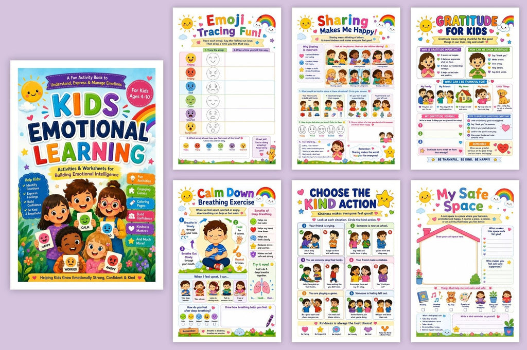 Kids Emotional Learning Book