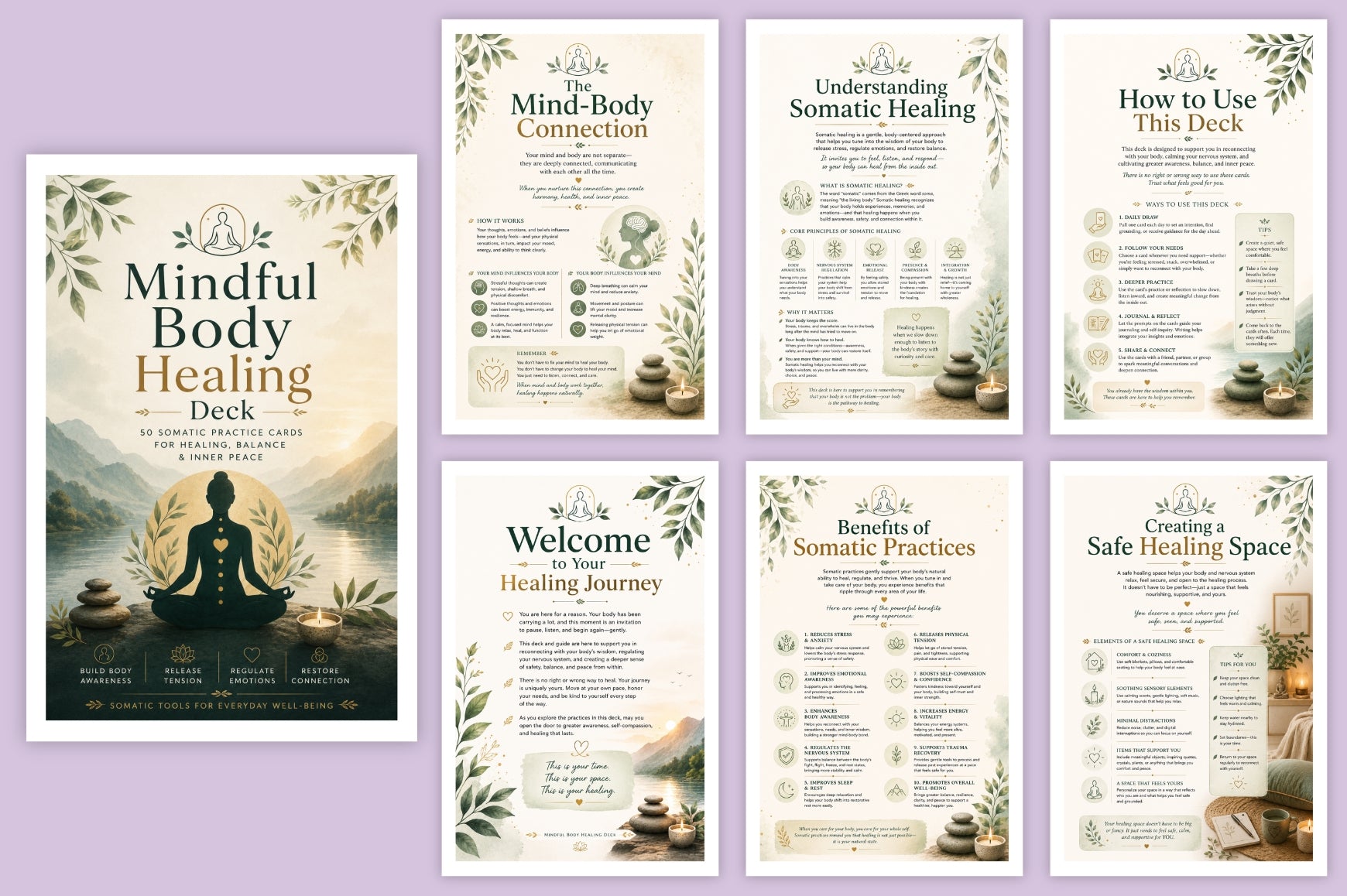 Mindful Body Healing Deck