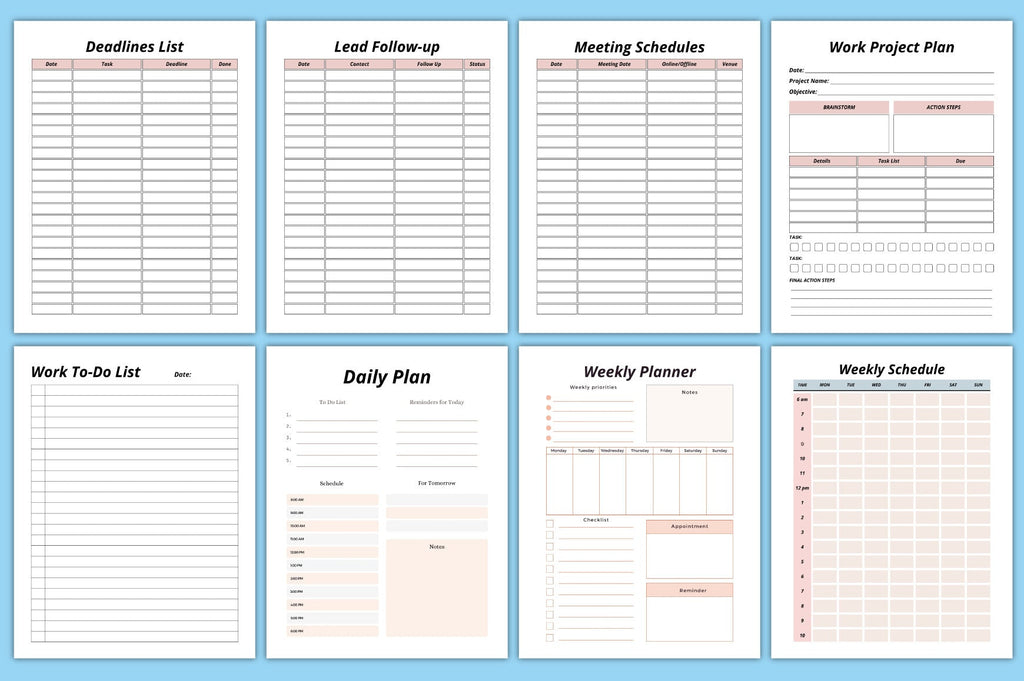 Money Saving Challenge Digital Planner