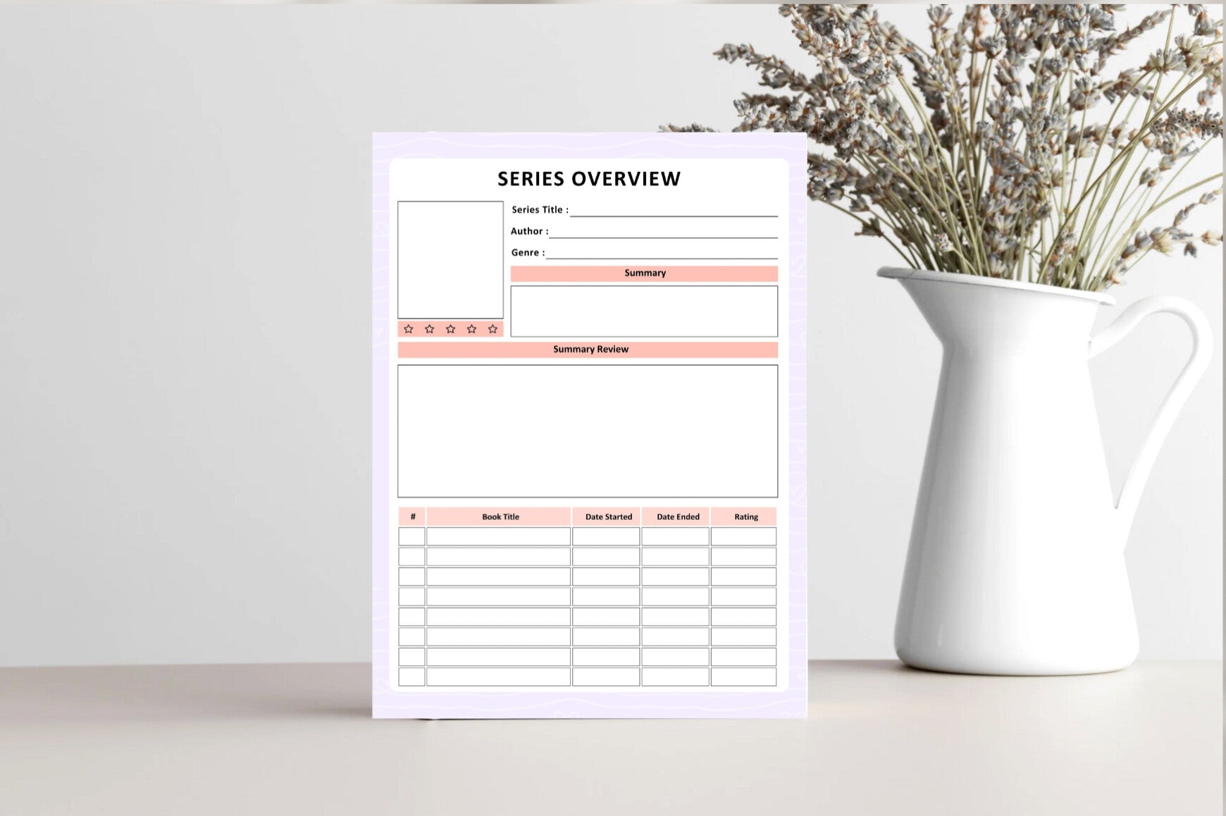 Reading Planner