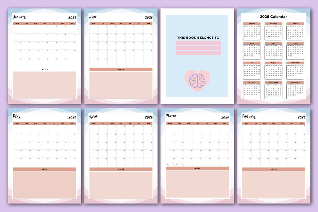 Autistic Burnout Recovery Guide Planner Self Care Pages
