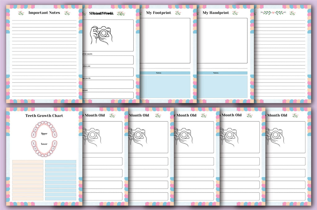 Baby Memory Planner