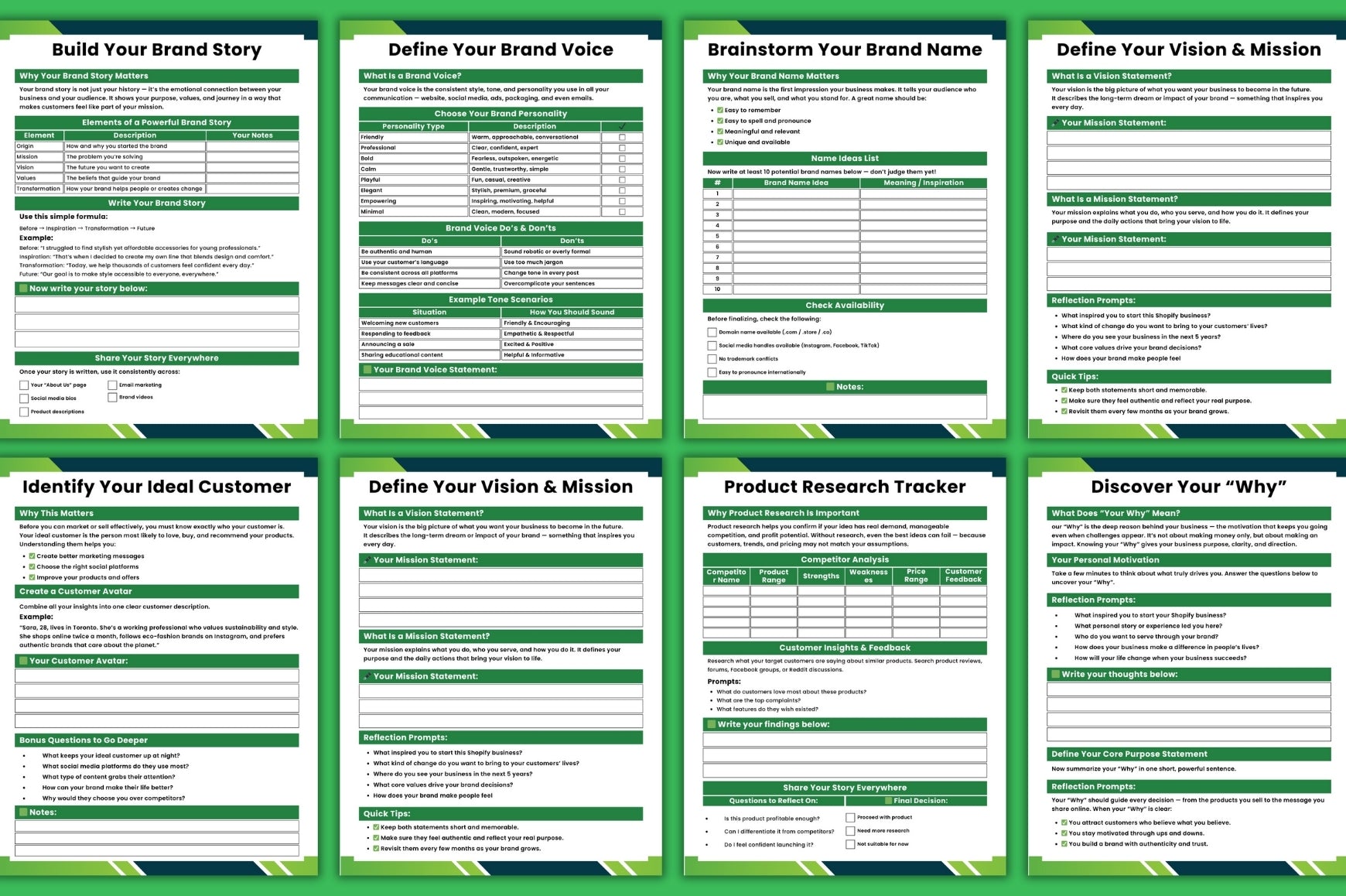 Shopify Business Workbook for Success