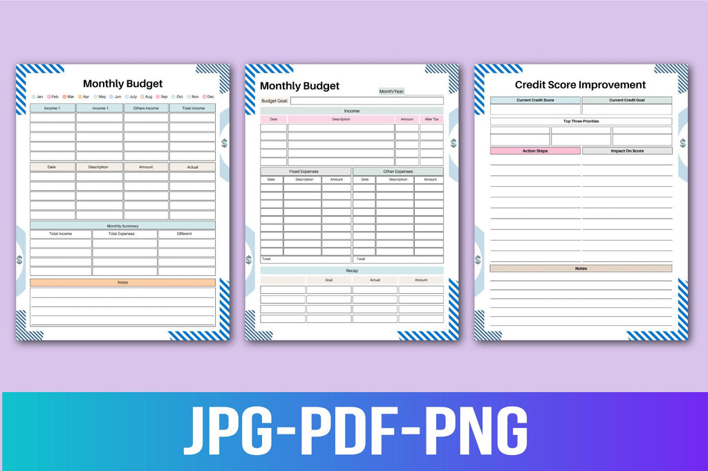 Budget Planning Guide Planner