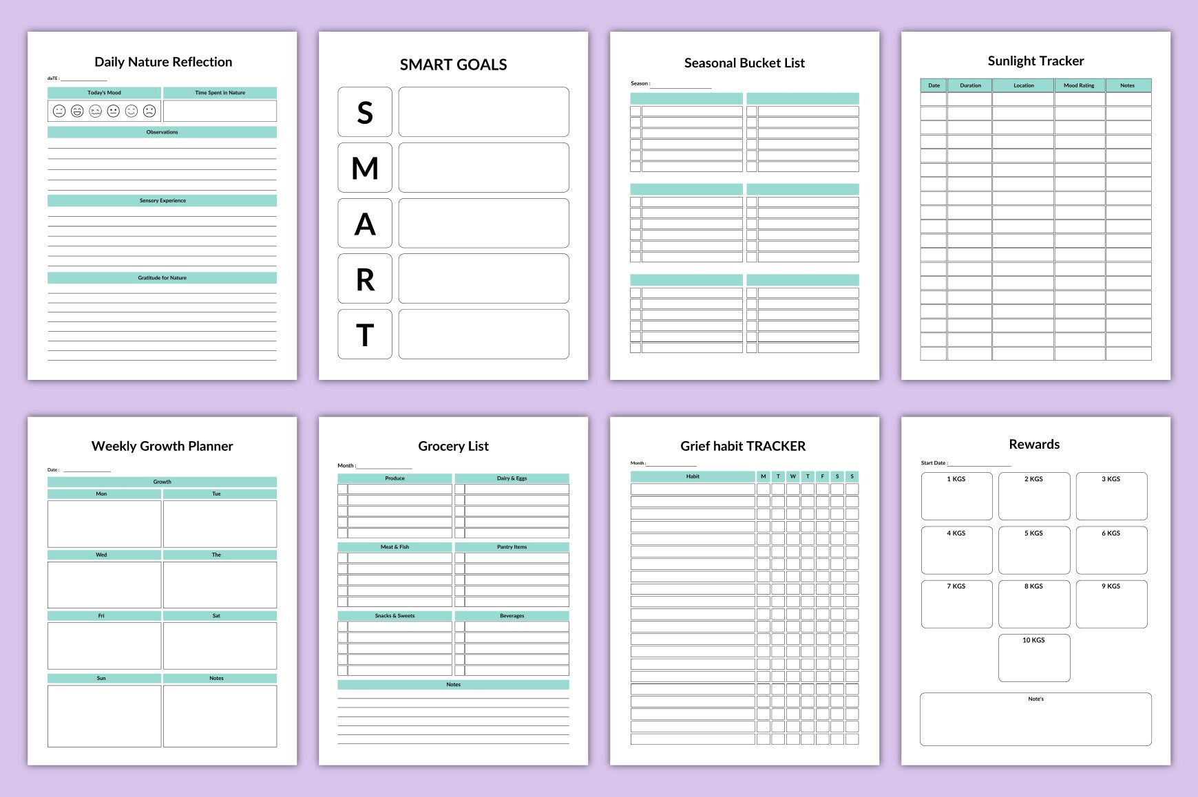 Healing Journey Planner