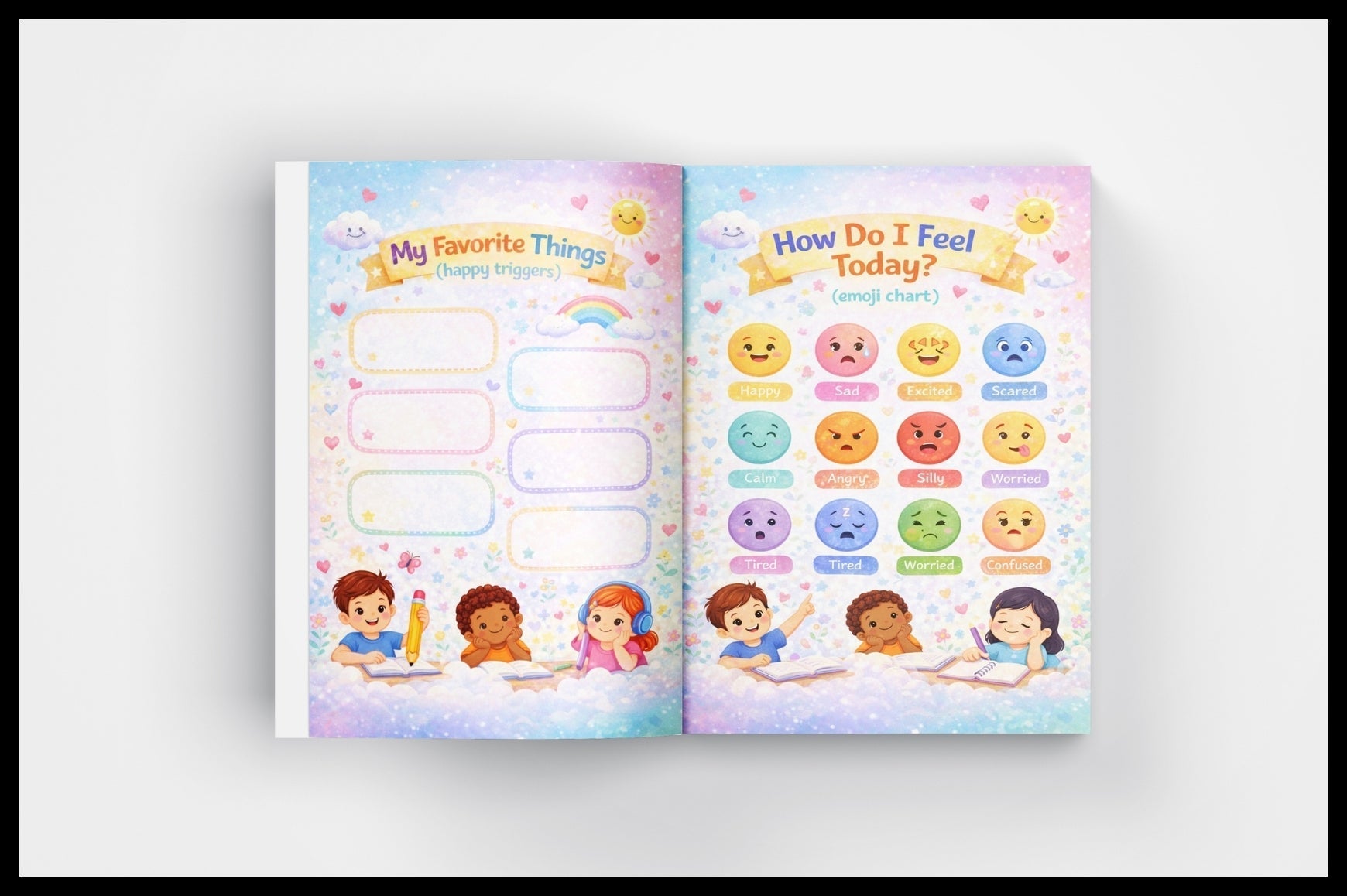 Kids' Self-Care Feelings Journal