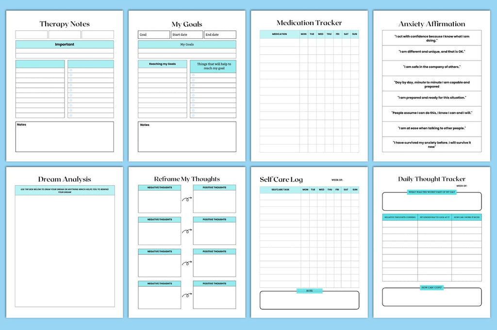 Editable Mega Therapy Journal