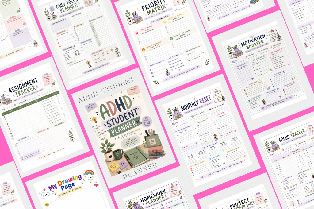 Adhd Student Planner