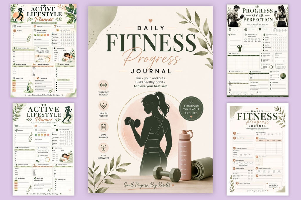 Daily Fitness Progress Journal