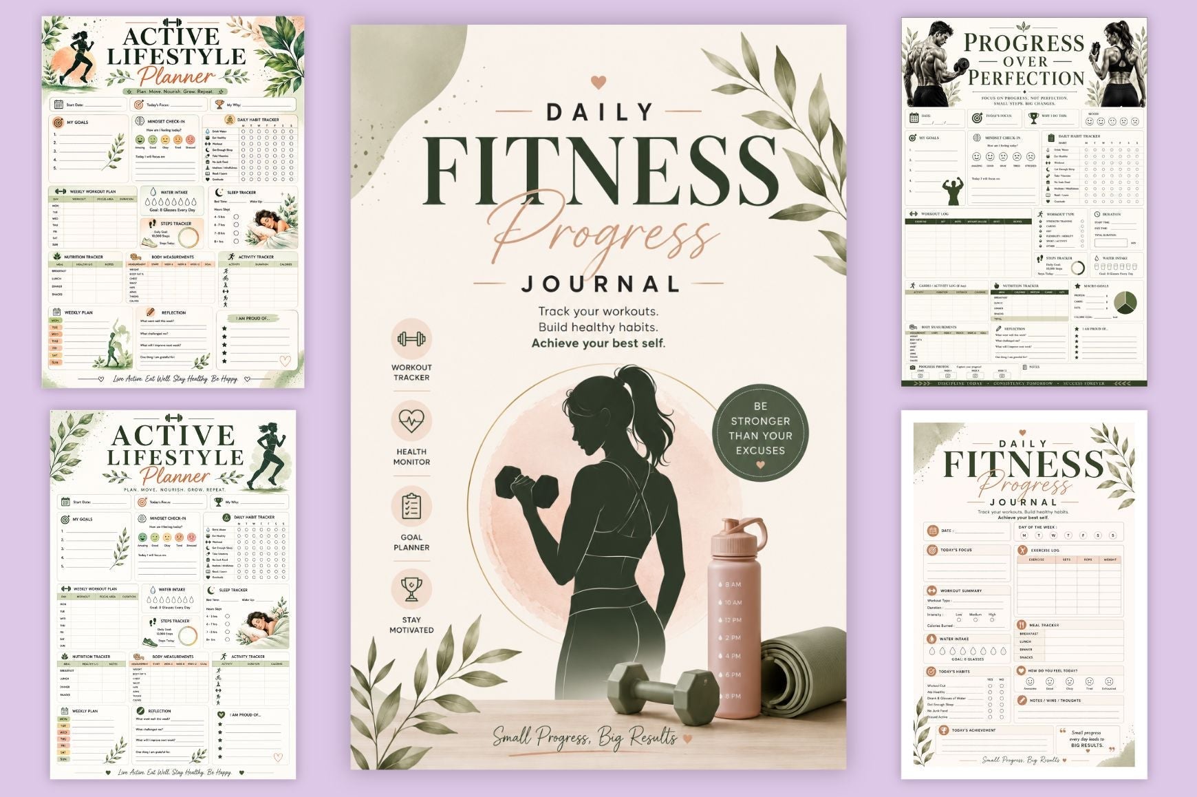 Daily Fitness Progress Journal
