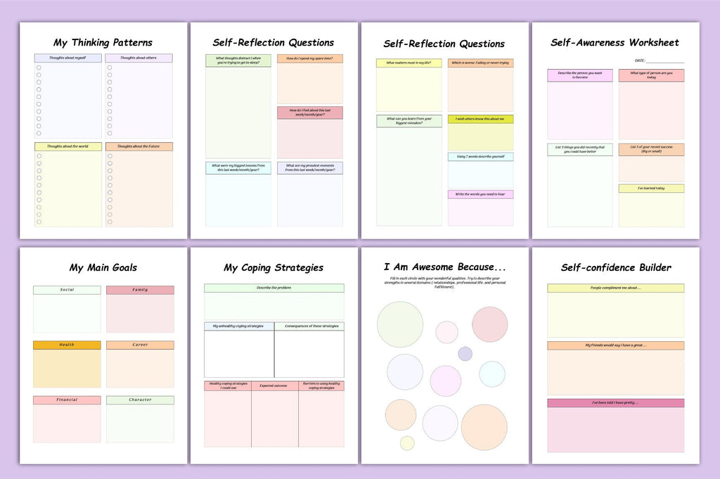 Self Confidence Planner
