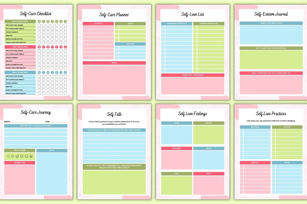 Ultimate Self Love Journey Planner