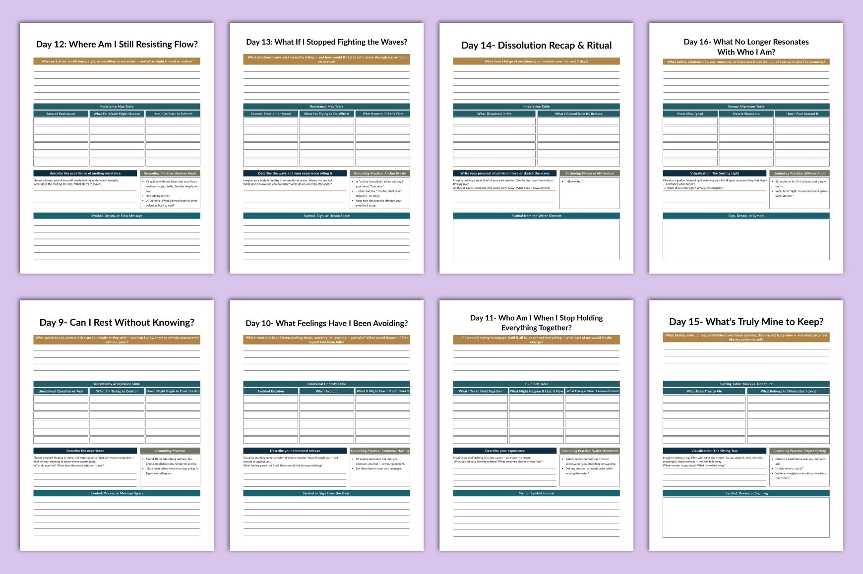 The 100-Day Alchemy Planner