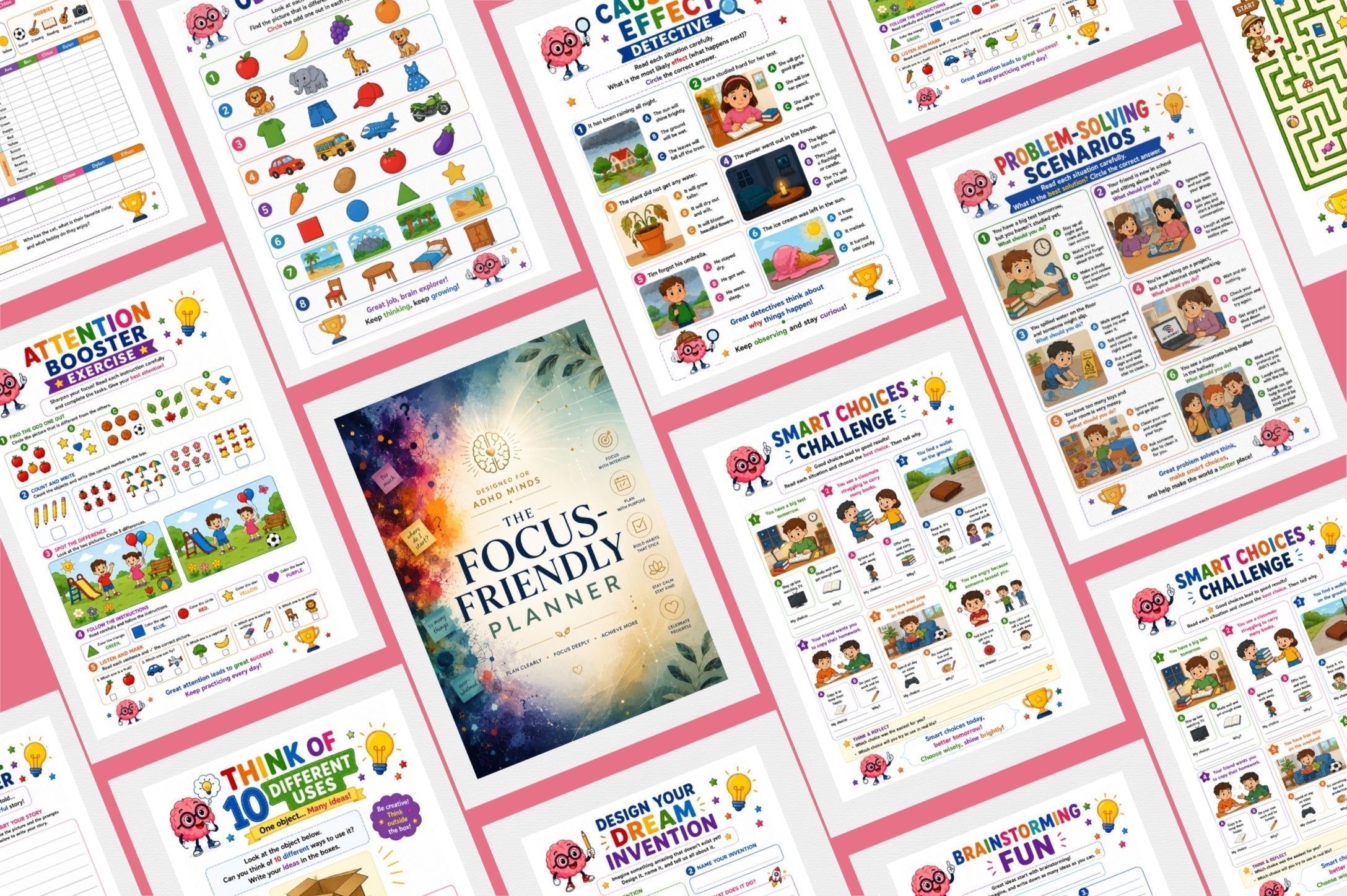 Brain Power Skills Workbook