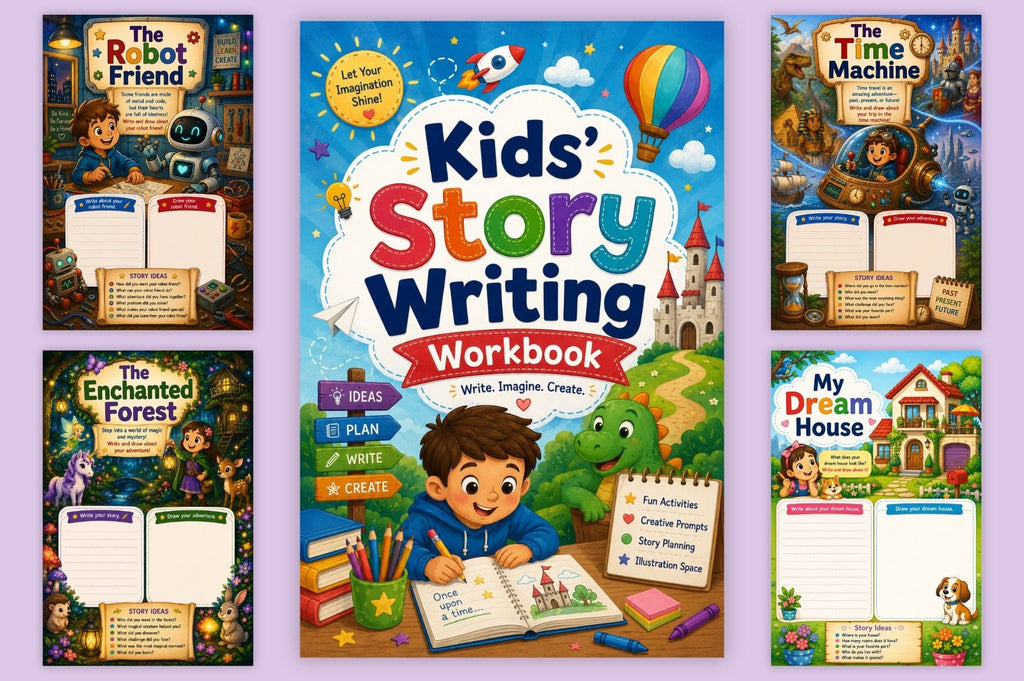 Kids Writing Workbook