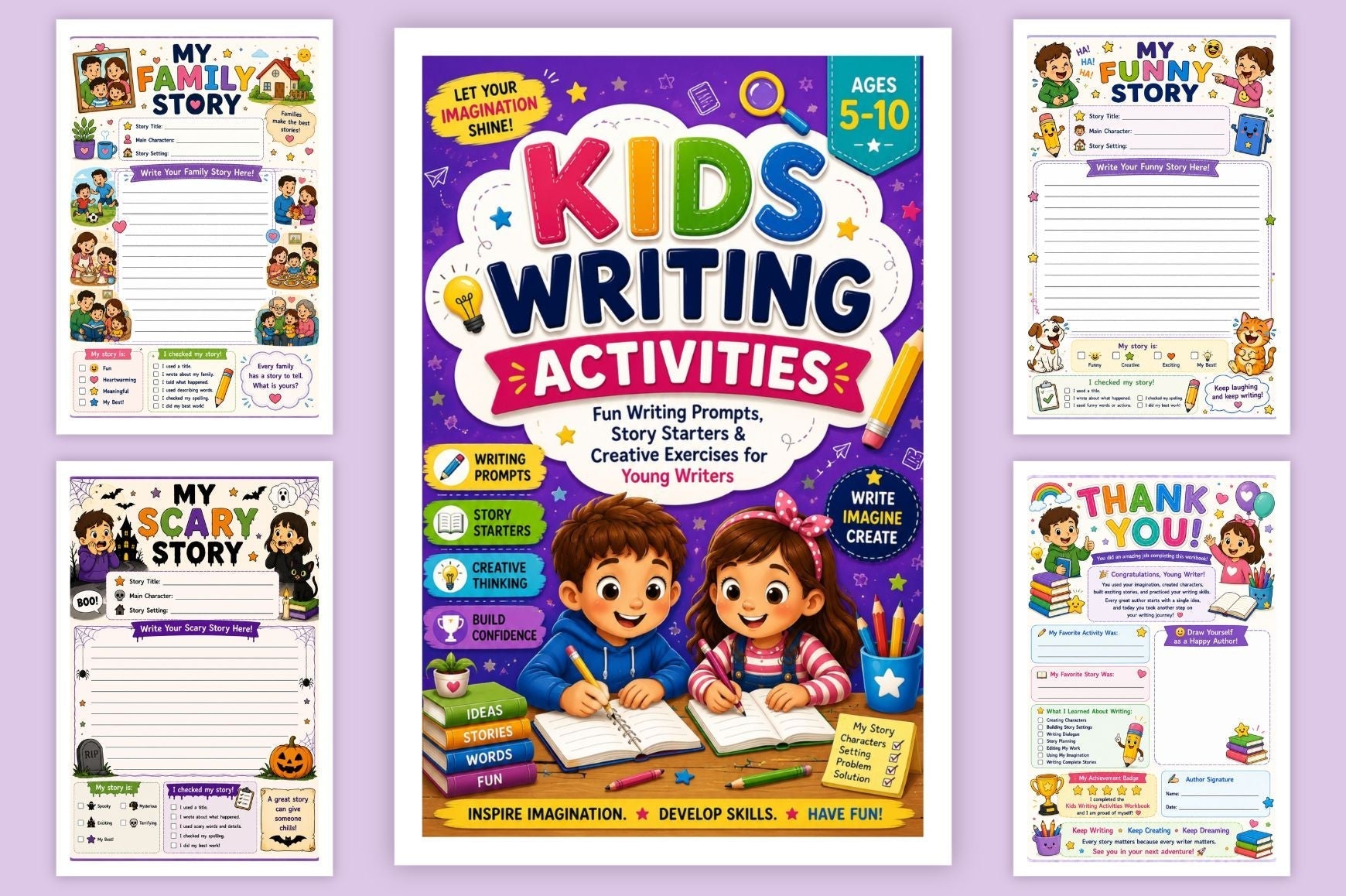 Kids Writing Activities