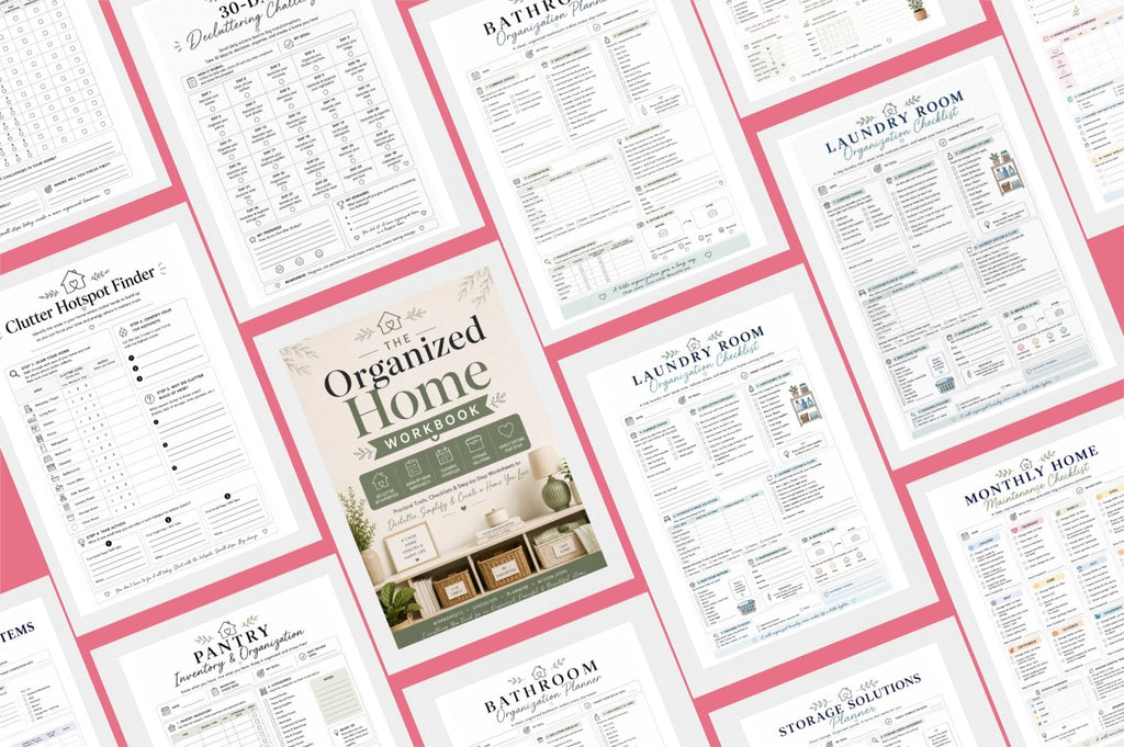 The Organized Home Workbook