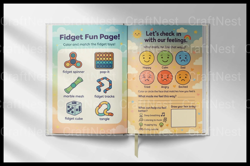 Understanding Stimming A Comprehensive Guide self-help workbook preview