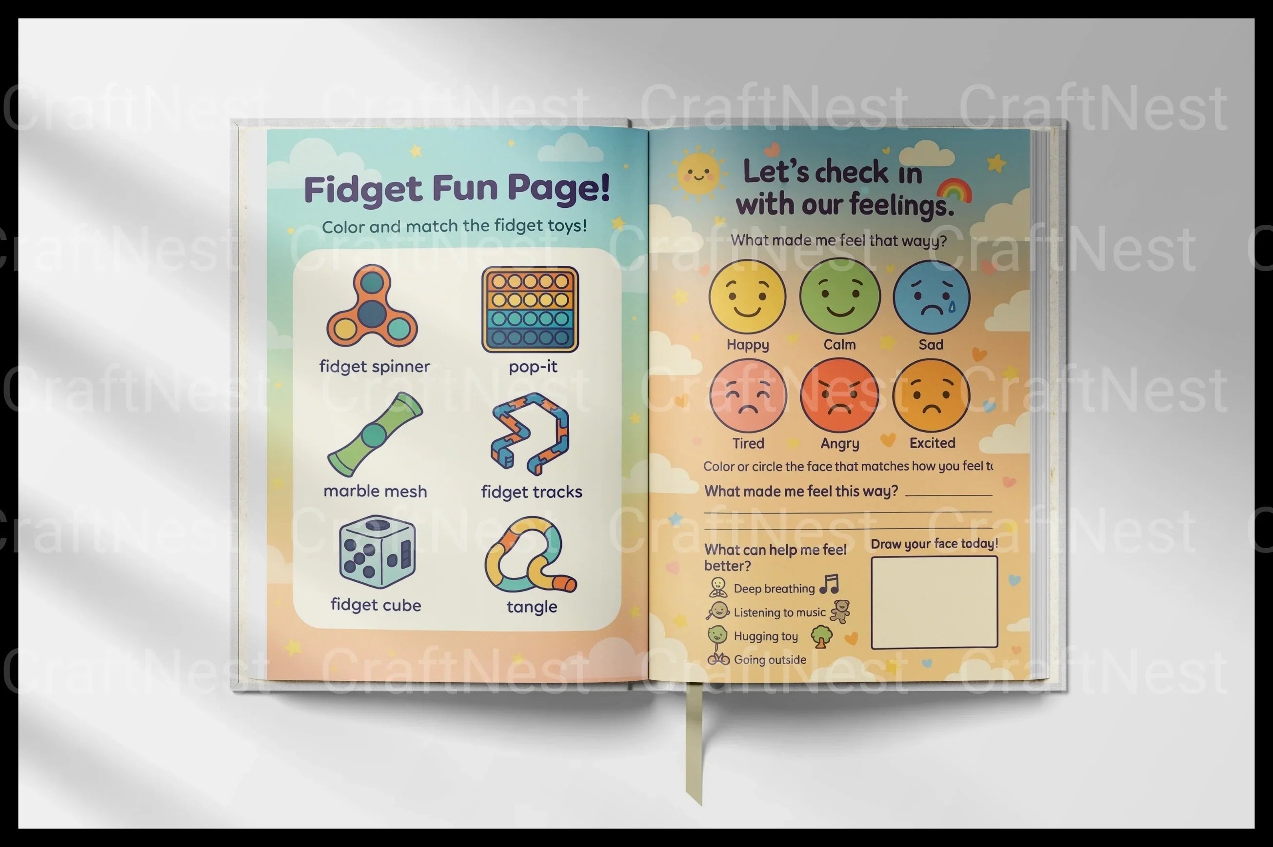 Understanding Stimming A Comprehensive Guide self-help workbook preview