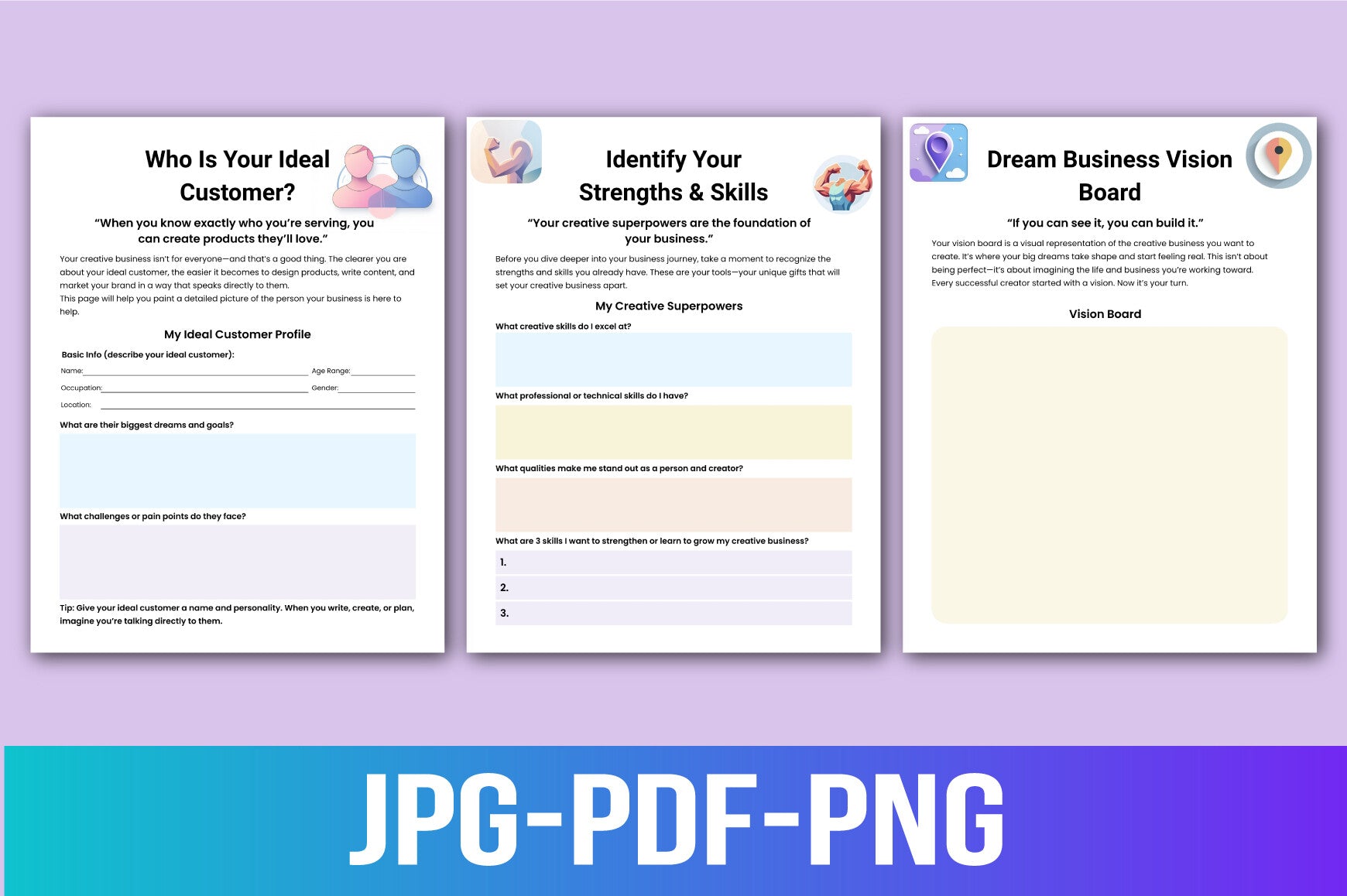 Creative Business Guidebook Planner