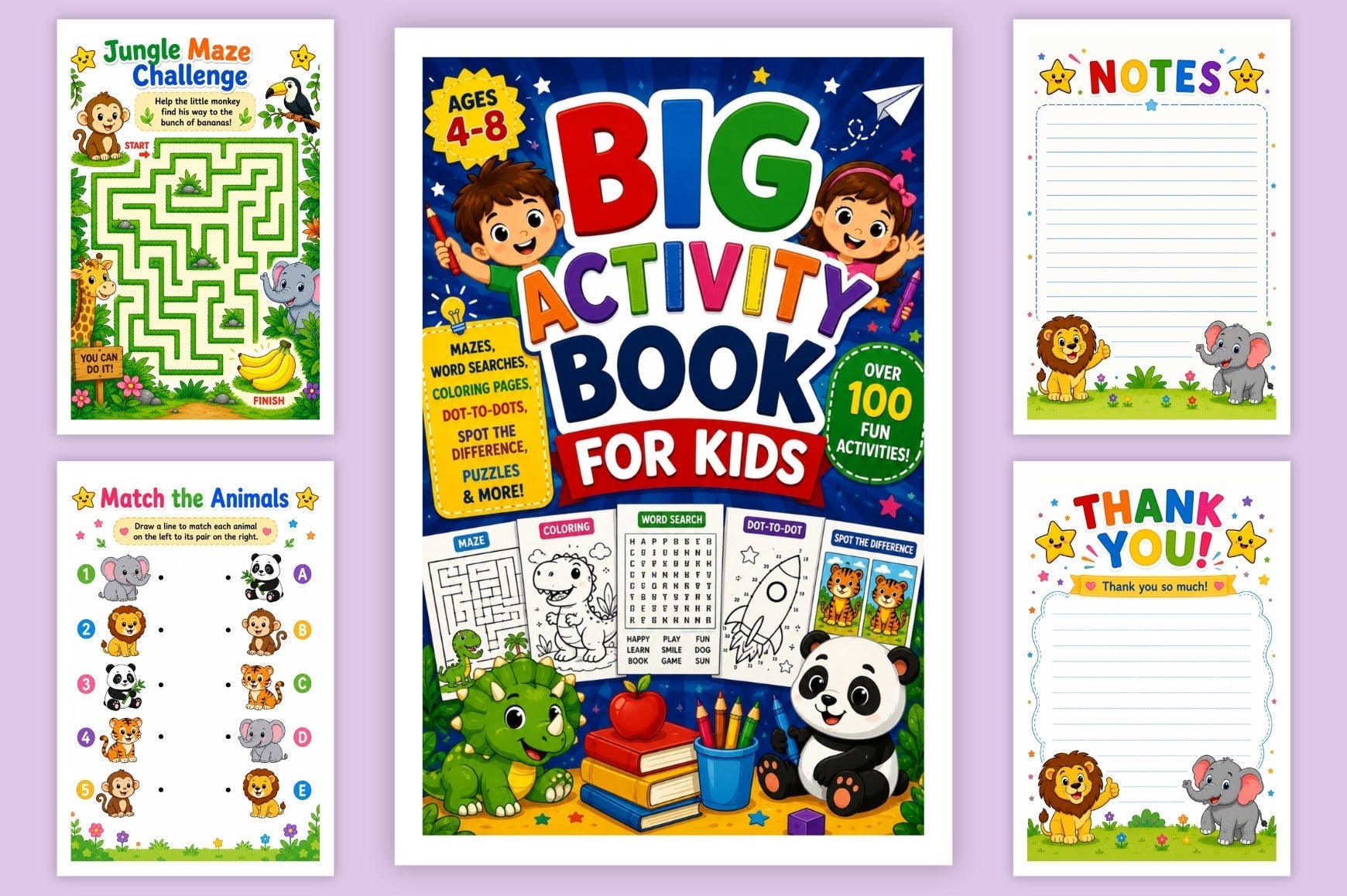 Big Activity For Kids Book