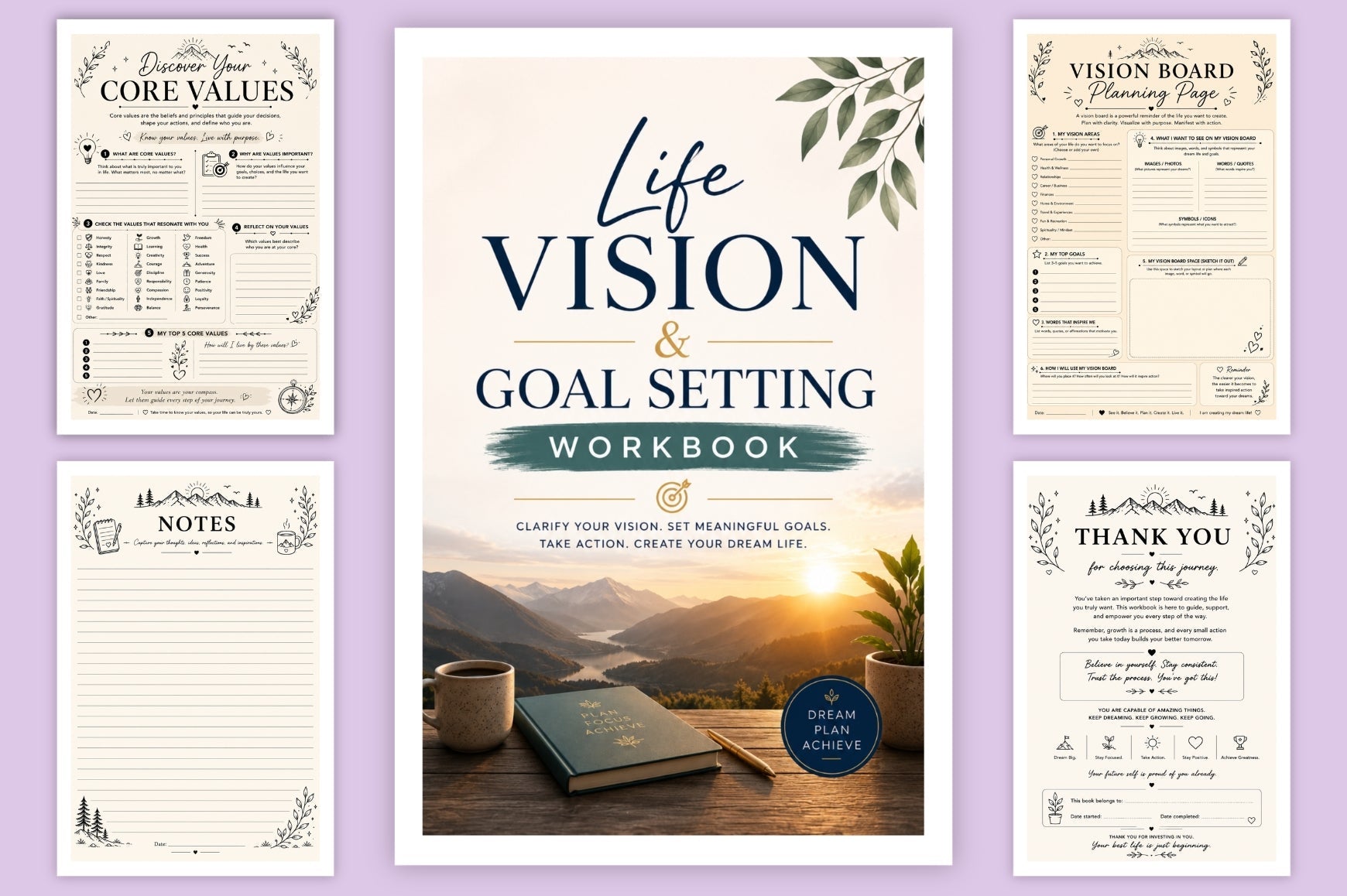 Life Vision Goal Setting Workbook