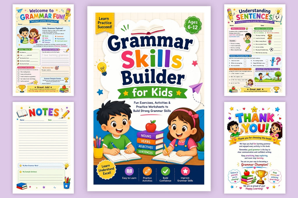 Grammar Skills Builder For Kids