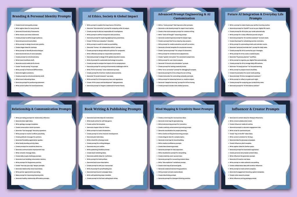 The Ultimate Prompts Guide