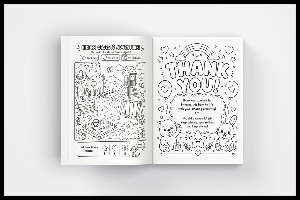Adhd Coloring For Kids Book