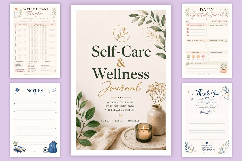 Self Care Wellness Journal