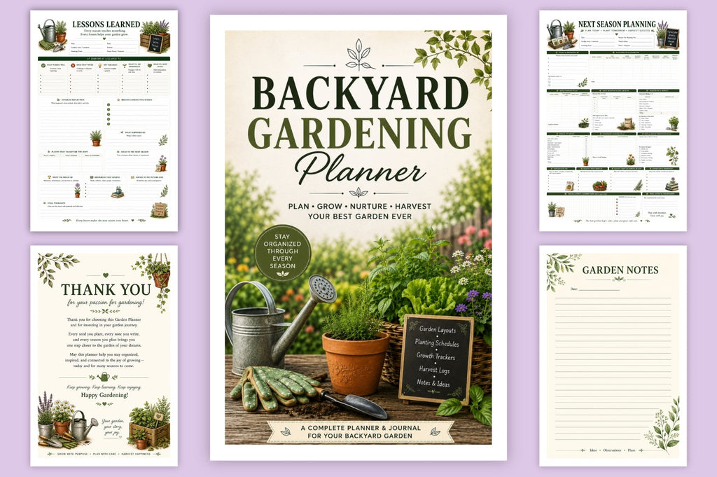 Backyard Gardening Planner