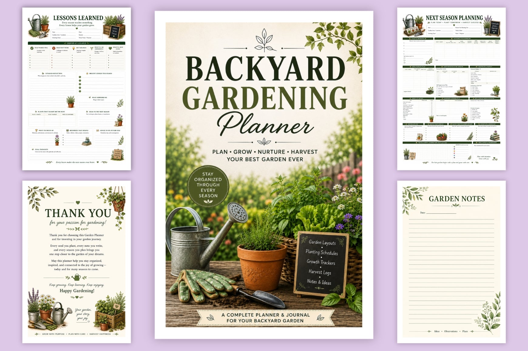 Backyard Gardening Planner