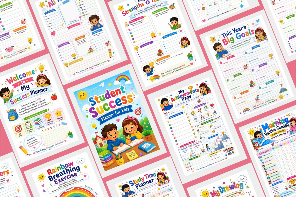 Student Success For Kids Planner