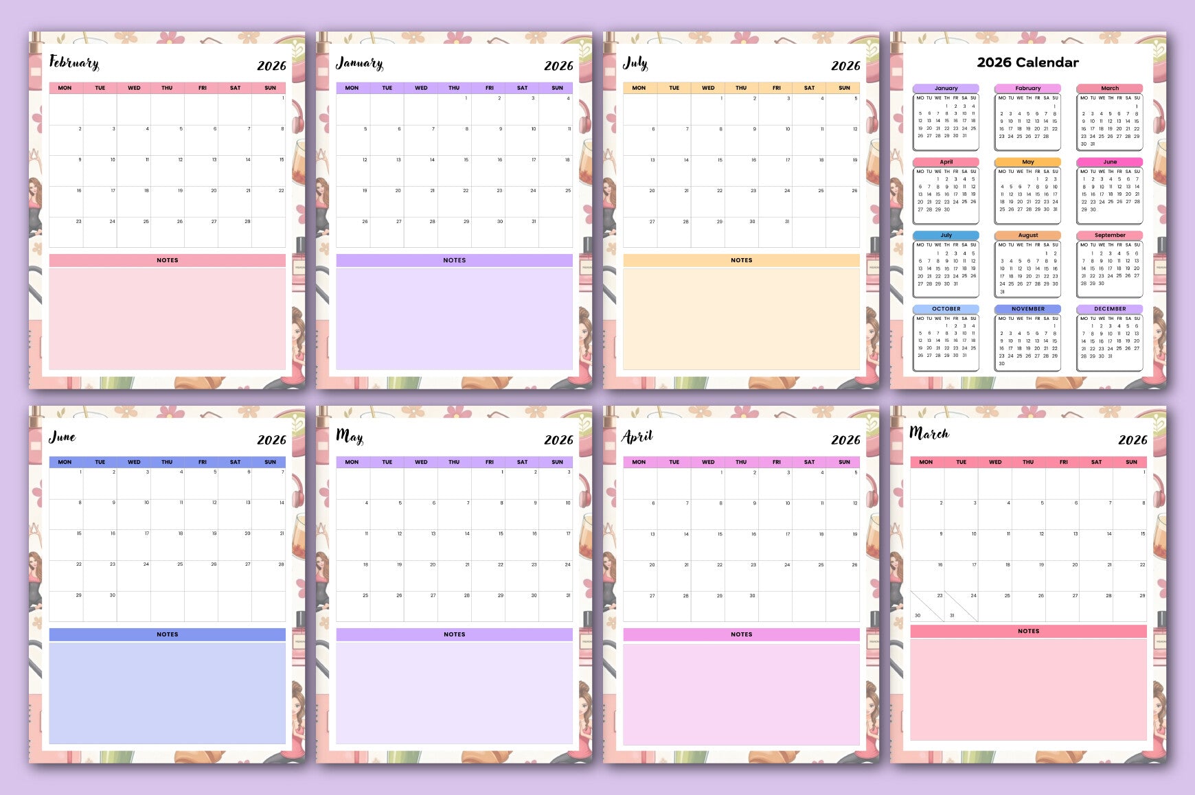 That Girl Lifestyle Planner