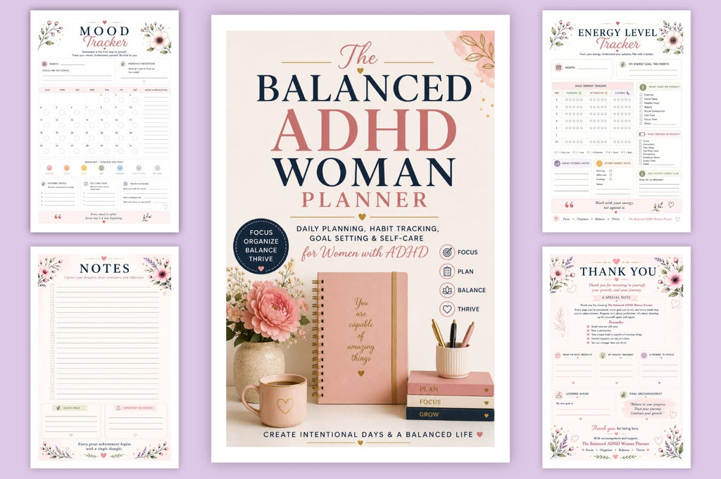 The Balanced Adhd Woman Planner