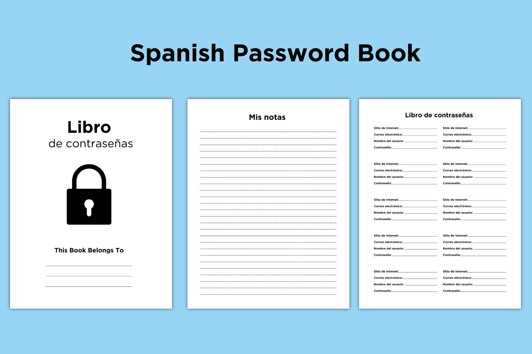 Password Journal