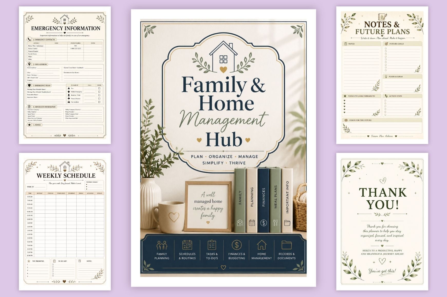 Family Home Management Hub