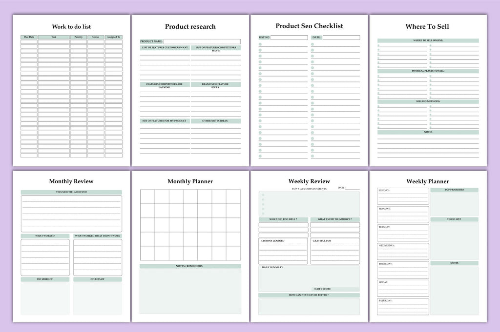 Project Management Planner