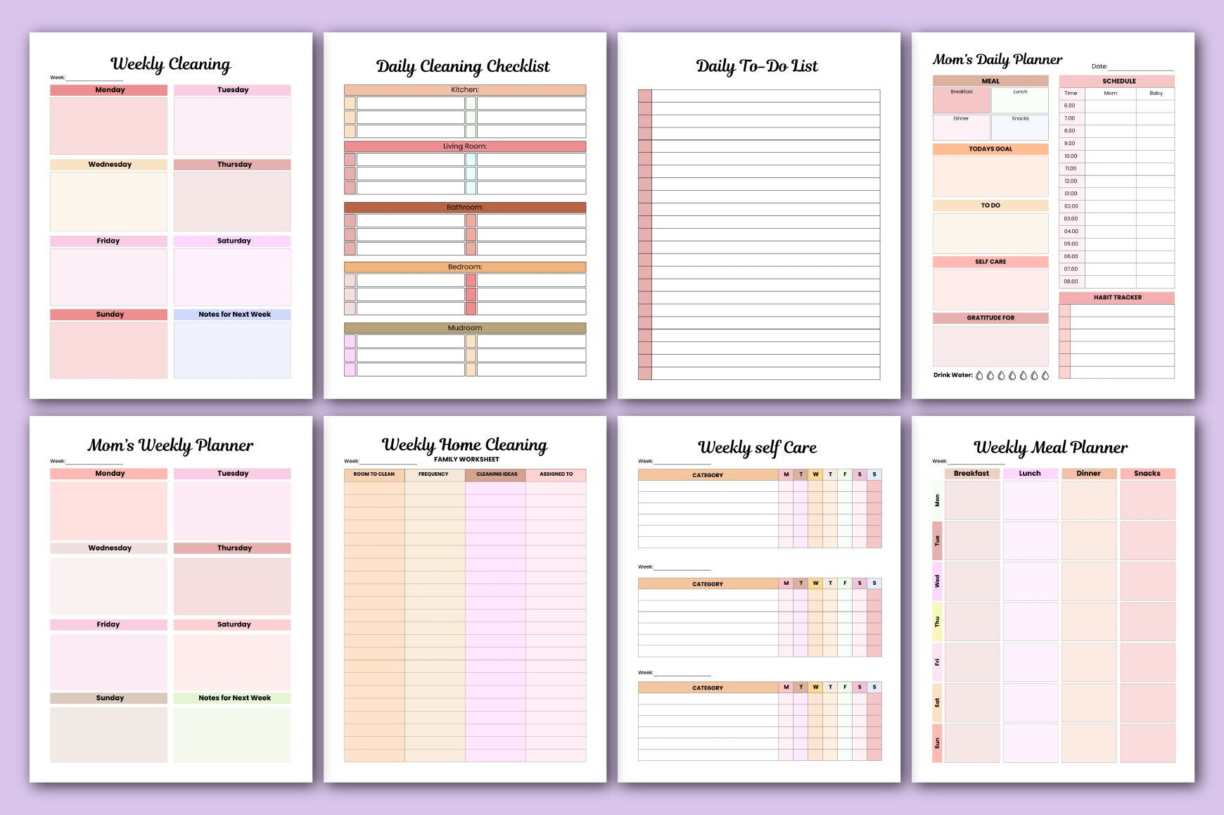 Mom Planner Organizer